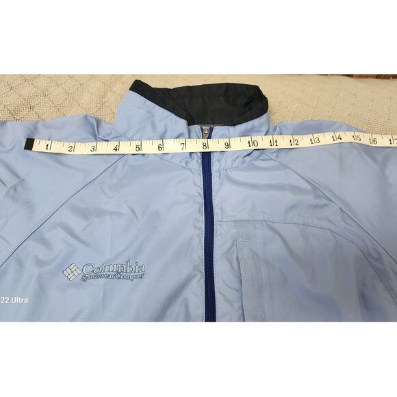 Columbia VTG Titanium LightWeight Waterproof  1/2 Zip Windbreaker Womens Med - Picture 4 of 11
